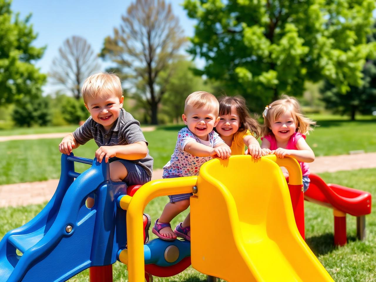 Outdoor playground fun